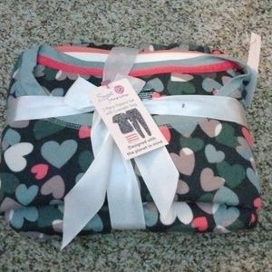 Secret Treasure 3 piece Pajamas set with Cosmetic bag